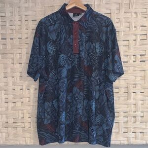 Pavao Men’s Polo Moisture Wicking UV Protection Tropical Golf Shirt - XL - NWOT